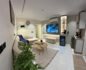 جناح راقي ذكي غرفة نوم وصالة بجانب البوليڤارد N32N27N26N21M20M14M9 Elegant Suite Boulevard smart Bedroom & living room